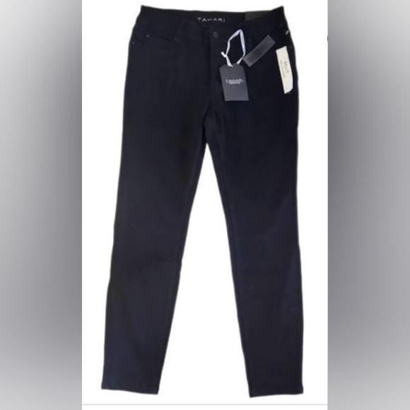 TAHARI KELLY MID RISE SKINNY Stretch JEANS WOMENS SIZE 20 - Picture 1 of 7